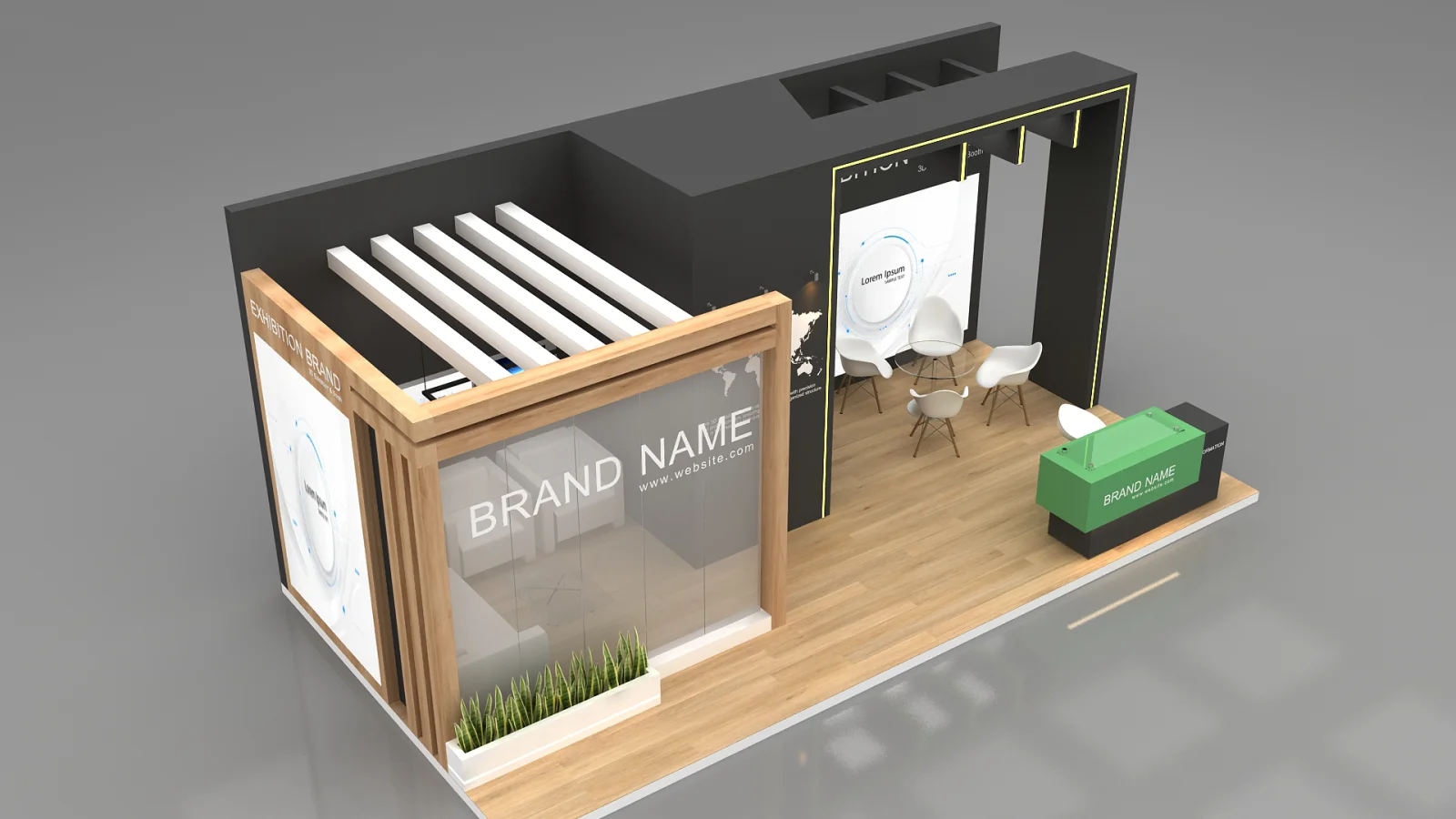 exhibition booth Image 1