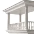 Classical Balcony With Marble Baluster Detailing – Facade Element 2 - Thumbnail 6
