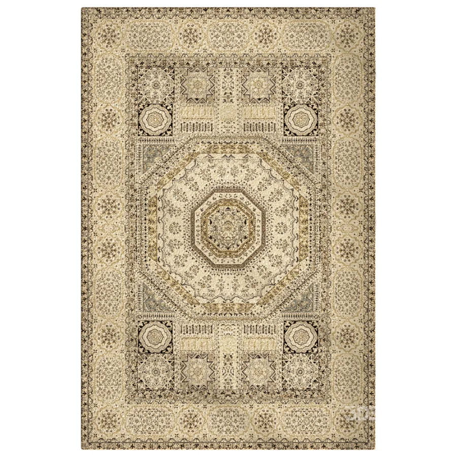 Turkish Kilim Area Rug Cotton Image 2