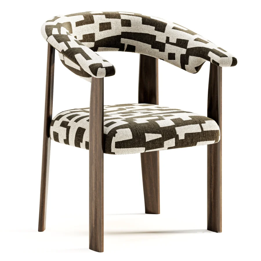 Afra Chair Upholstered by Baxter Image 6