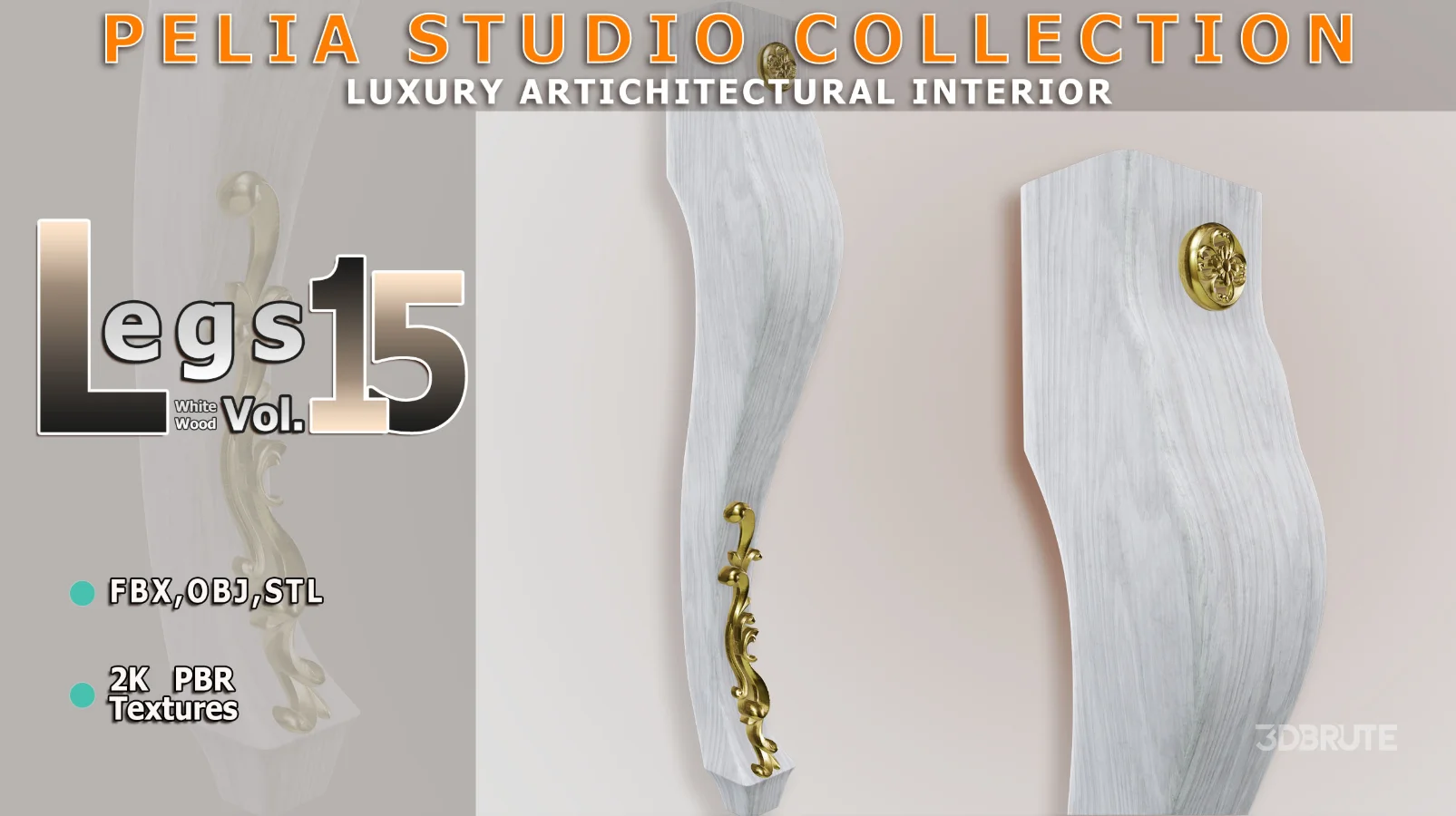Leg-15-WhiteWood Image 1