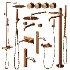 Boheme STICK LINEA Bathroom Faucet Set 02 - Thumbnail 5