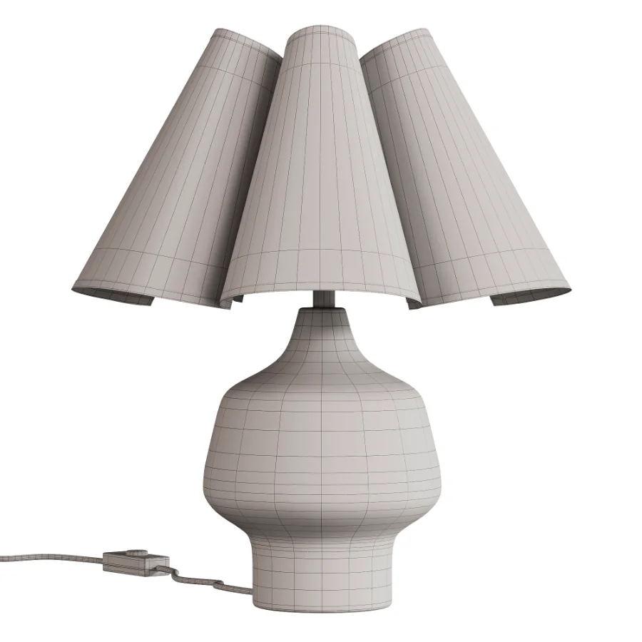 Table Lamp ValueLights Jamie Green Ceramic Table Lamp by Matalan Image 4