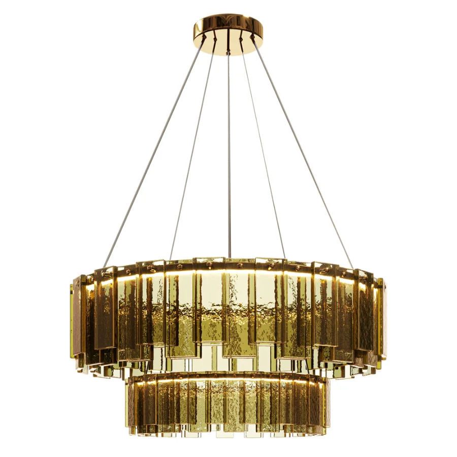 Celestial Alabaster Round Chandelier 2 Image 3