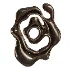 Wall Sculpture Modern Liquid Chrome Metal - Thumbnail 5