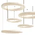 Aurelia Alabaster Ring Pendant Light - Thumbnail 4