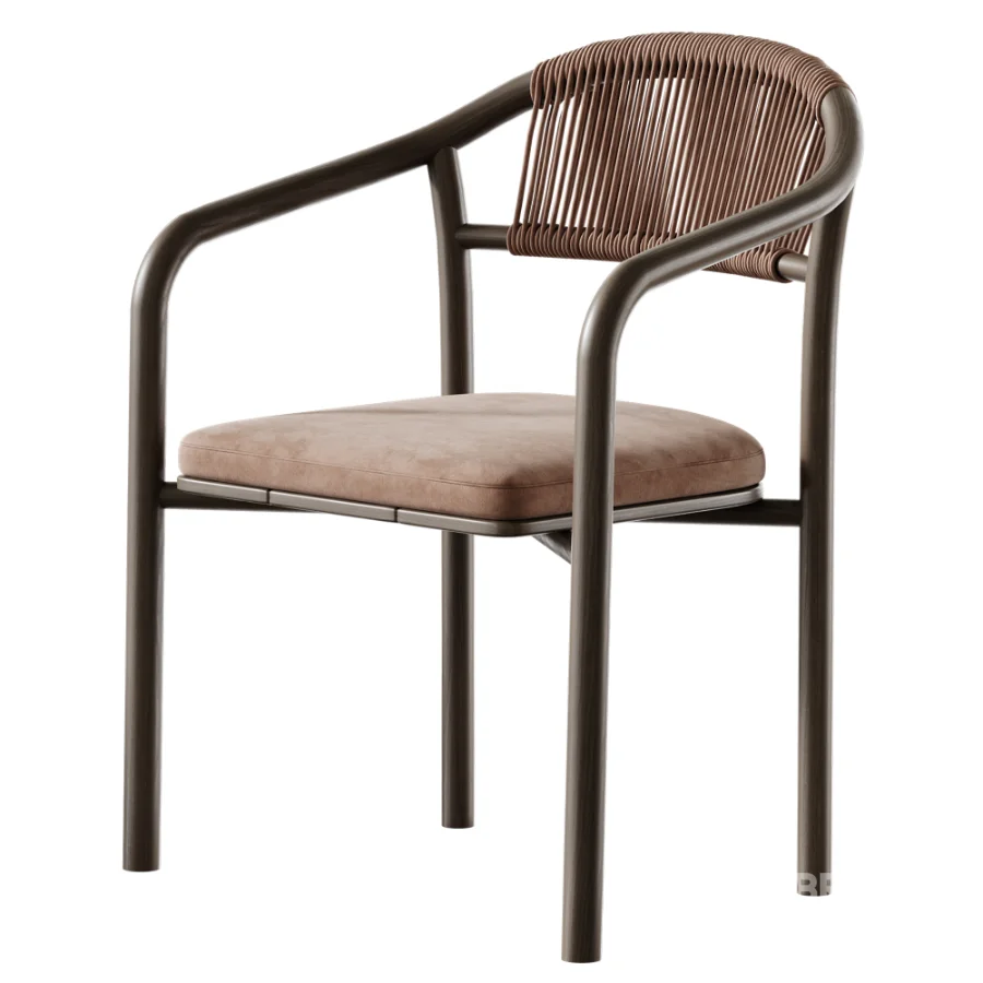 Marie Dining Armchair Covered Image 3