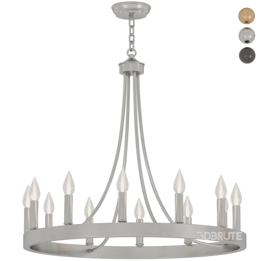 Hendon Wagon Chandelier Image 9