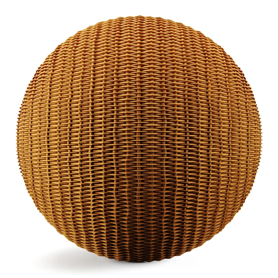 FB18 PBR Woven basket 4K Image 6
