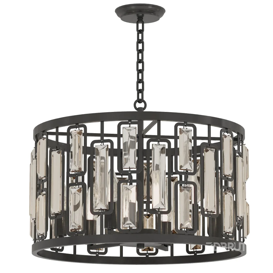 Bolton Crystal Pendant Light Image 5