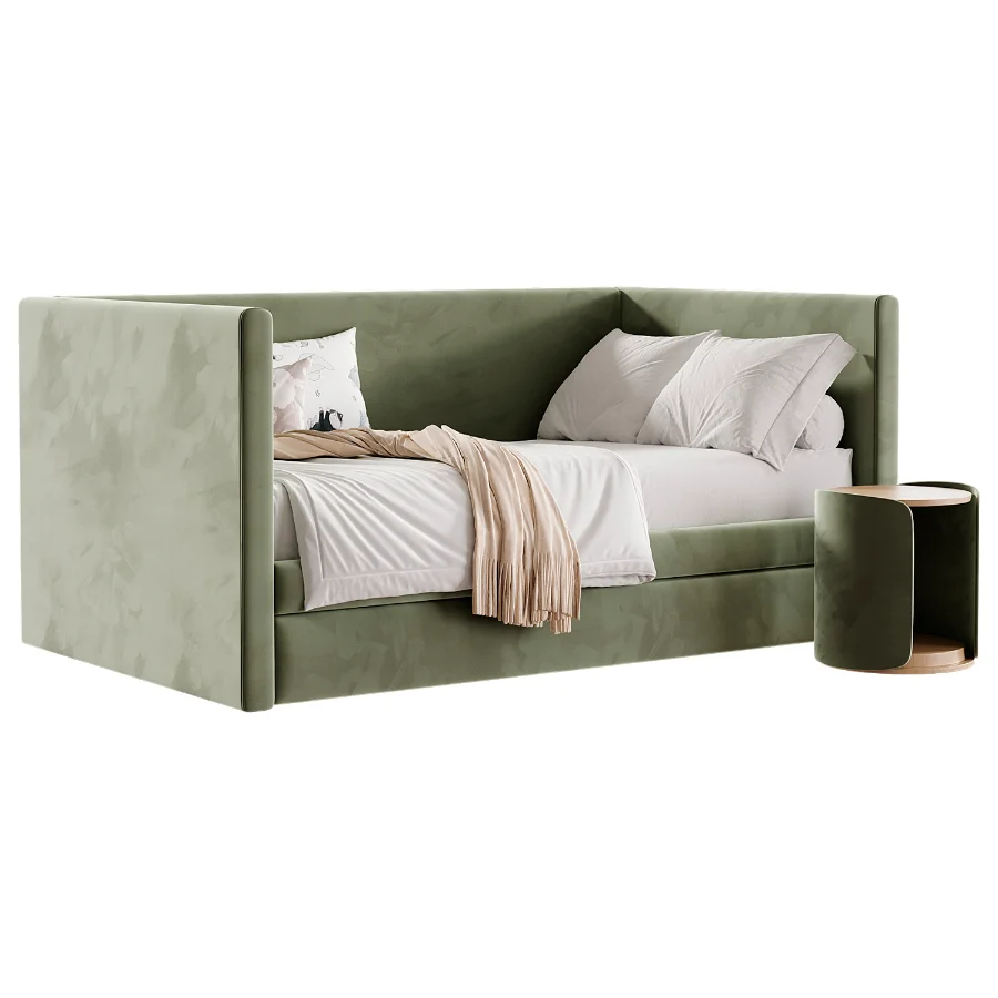 Childrens Upholstered Bed Gaia Image 3