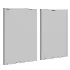Blue Drift Framed Champagne Painted Wall Art Set of 2 by Z Gallerie - Thumbnail 1