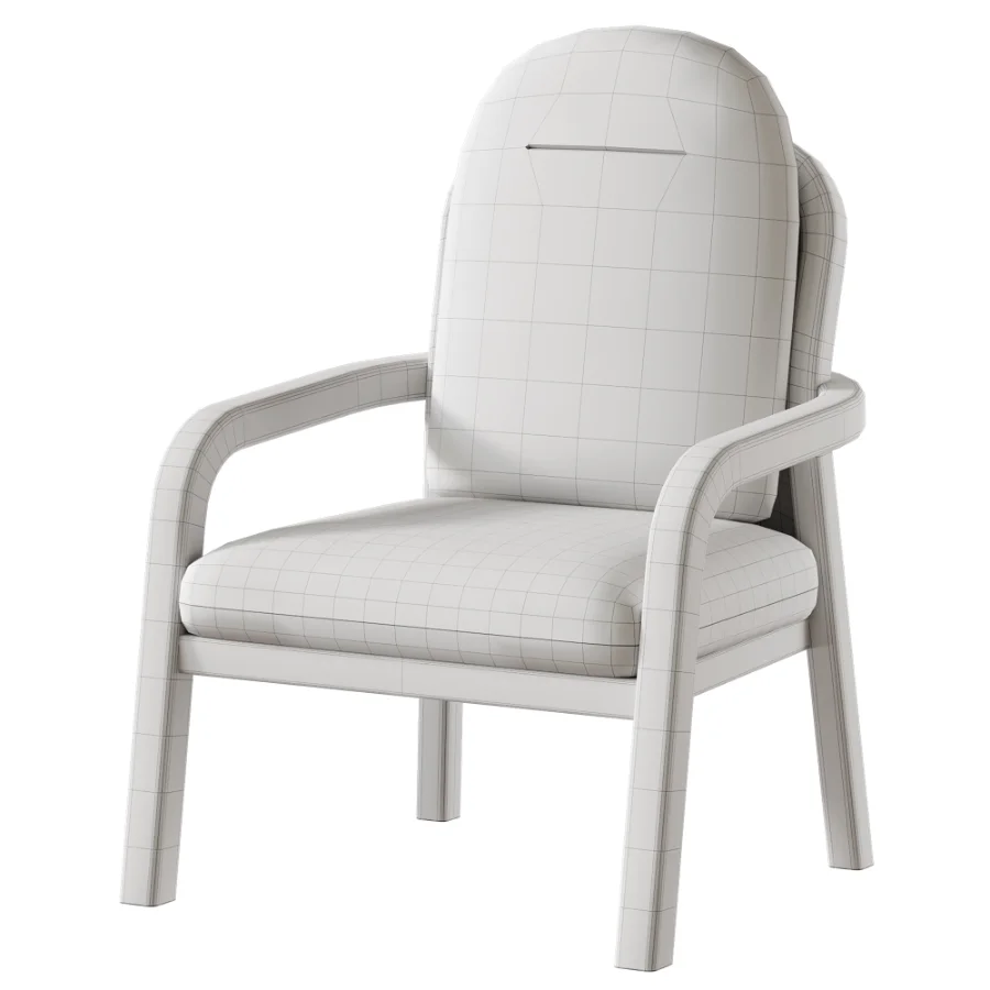 Lena High Club Armchair Image 5
