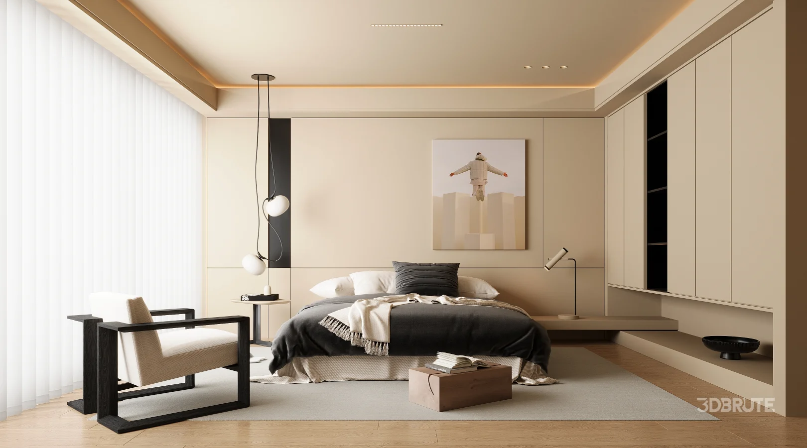 Modern bedroom Image 1