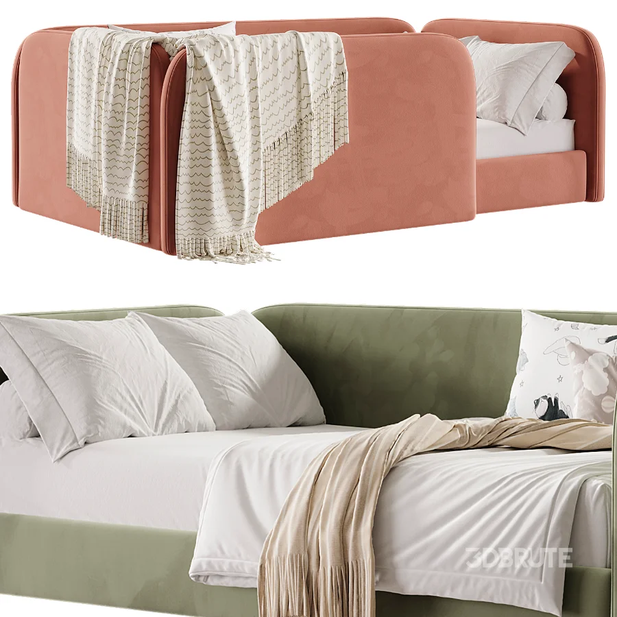 Montessori Upholstered Bed ALICANTE Image 4
