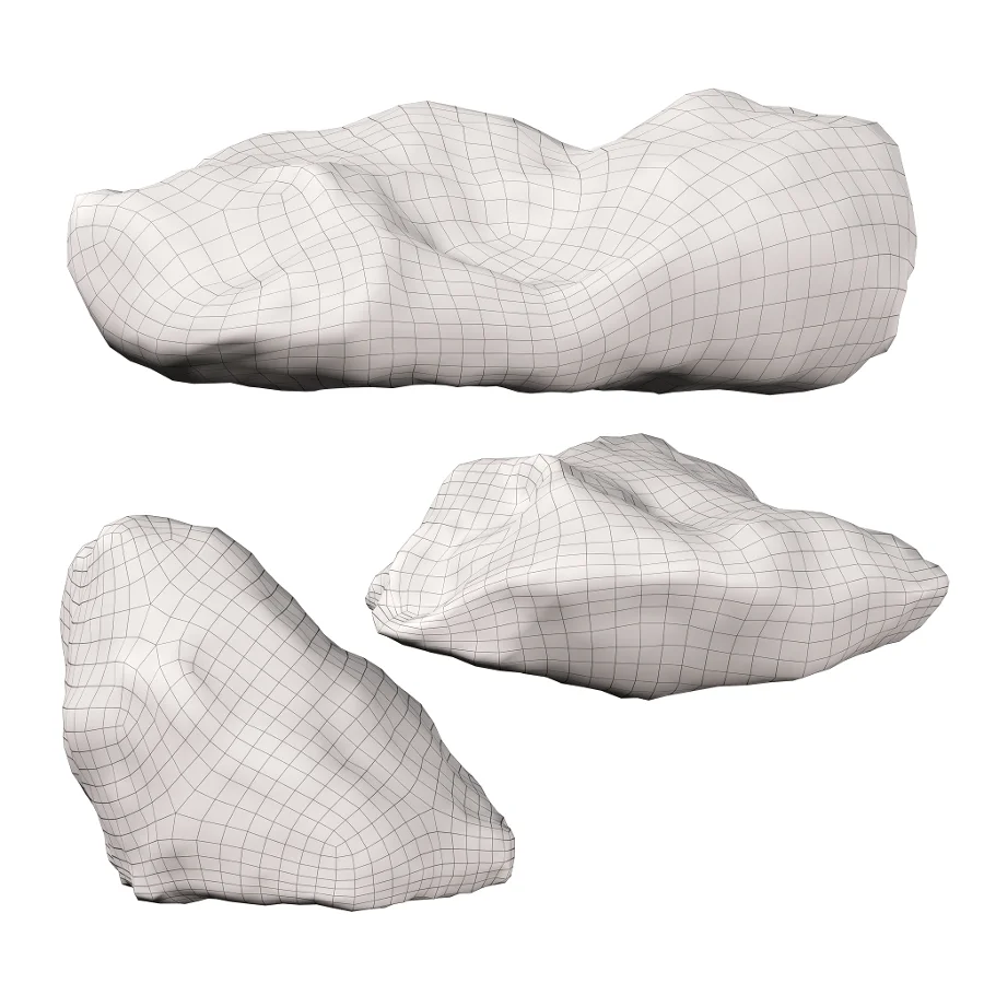 Low Poly Rocks 16 Image 1
