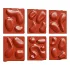 Wall Sculpture Set Modern Gold Relief 27 - Thumbnail 4