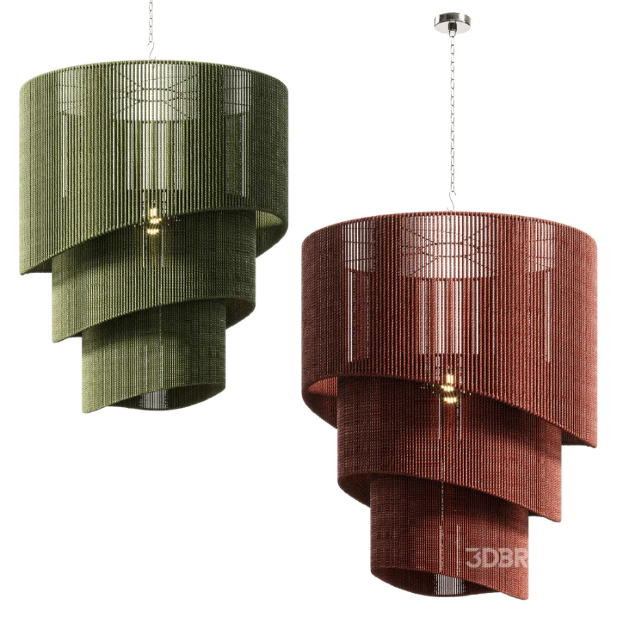 Woven Chandelier Wave Image 5