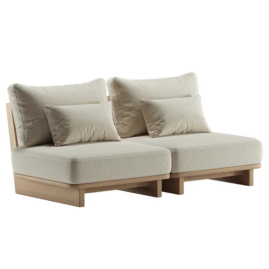 Daphne Outdoor Loveseat Image 3