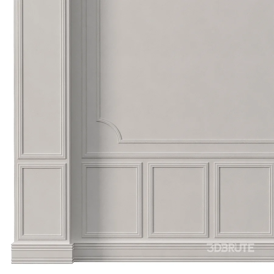 Classic 3D Wall Panel Elegant Design for Interior Decor 15 Image 3