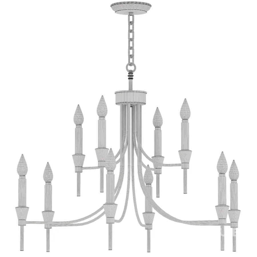 Naydene Dimmable Classic Chandelier Image 2