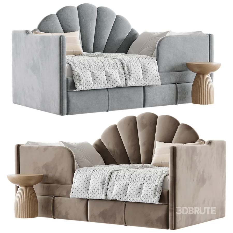 Mulan Soft Kids Bed Image 3