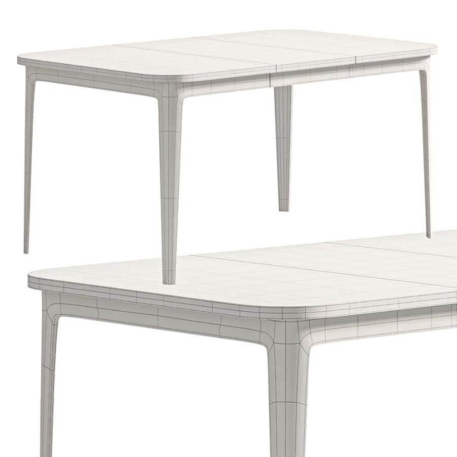 Ebbe Gehl for John Lewis Mira 4-8 Seater Extending Dining Table Image 6