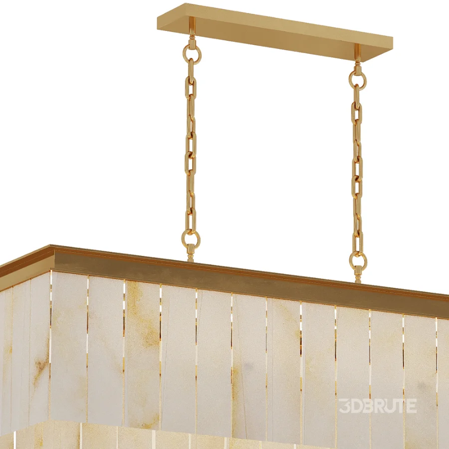 Afralia Marble Ceiling Chandelier Set2 Image 3