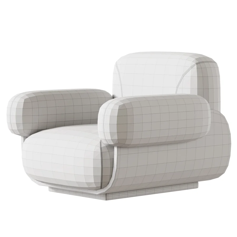 Cannoli Lounge Chair Image 4