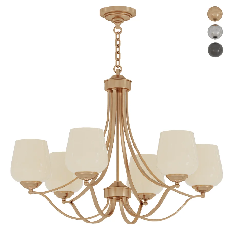Light Dimmable Traditional Chandelier Image 2