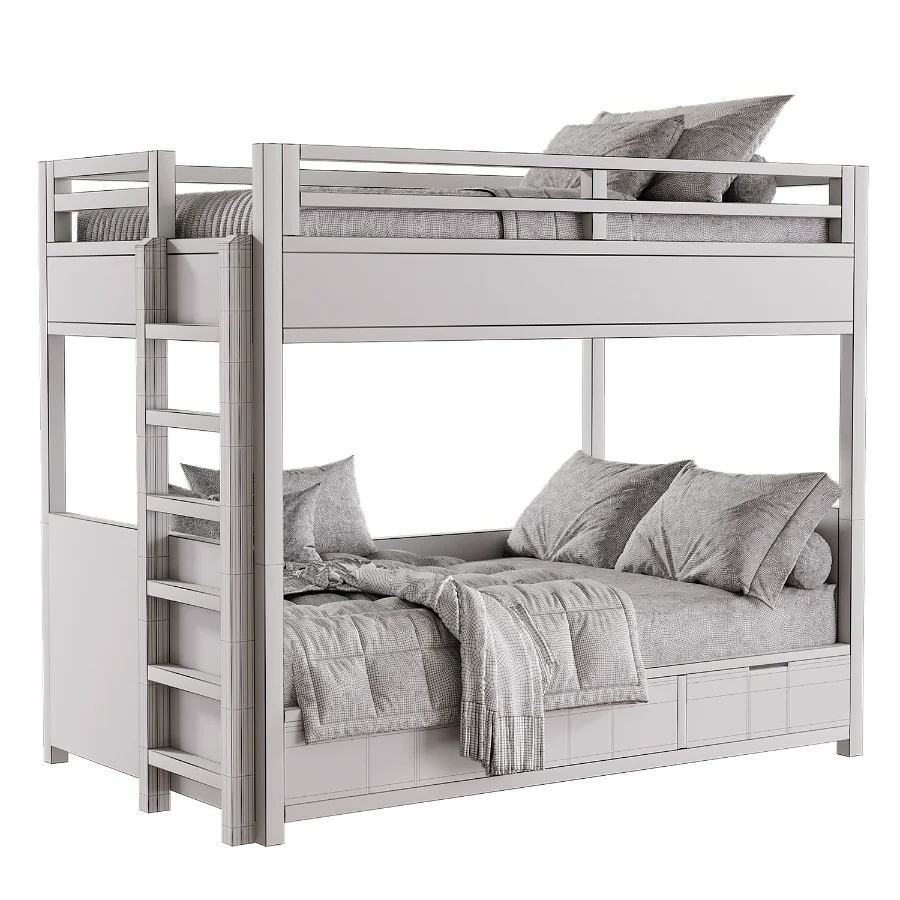 Laguna Storage Bunk Kids Bed Image 3