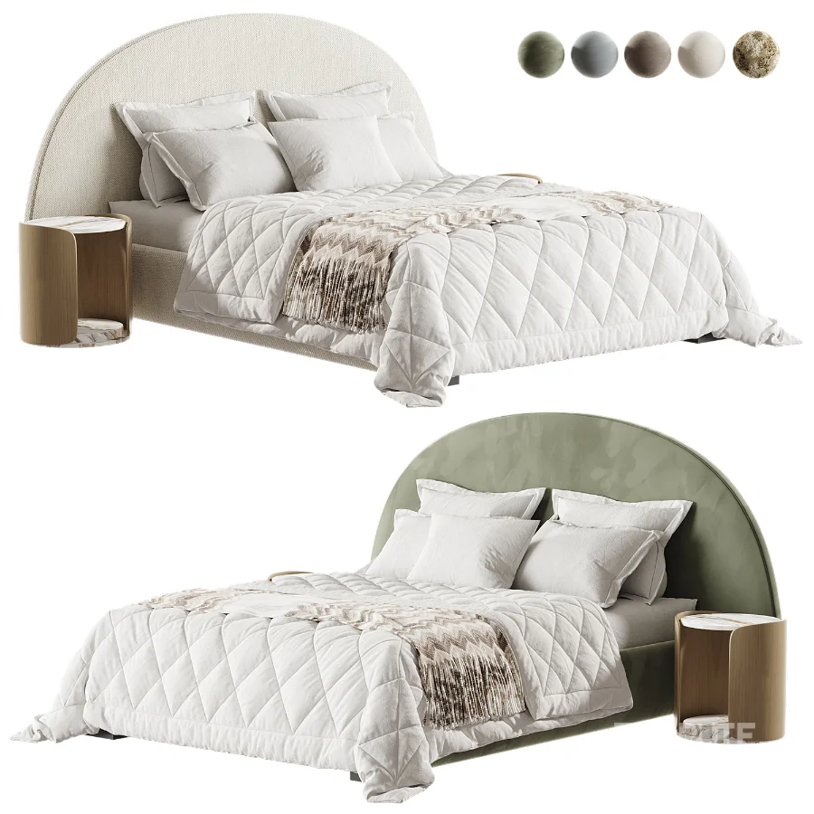 Bollu Silva Alba bed Image 1