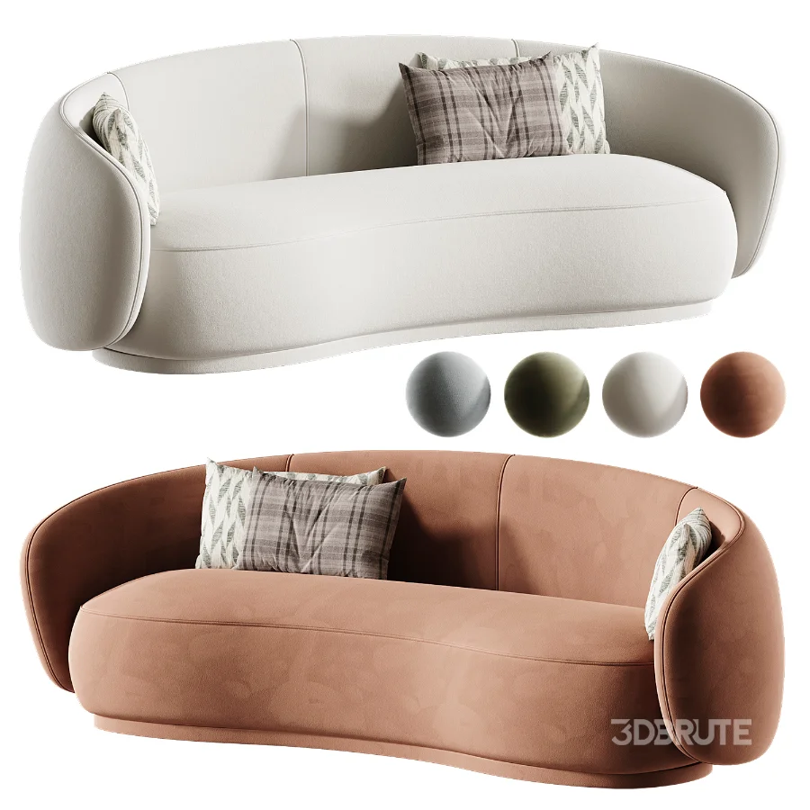Atelier Curved Sofa Image 4