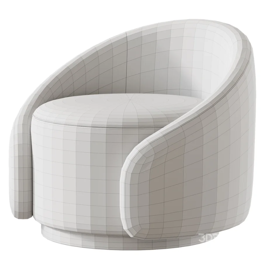 Swivel Barrel Chair Image 5