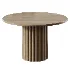 Modern Wooden Round Dining Table - Thumbnail 2