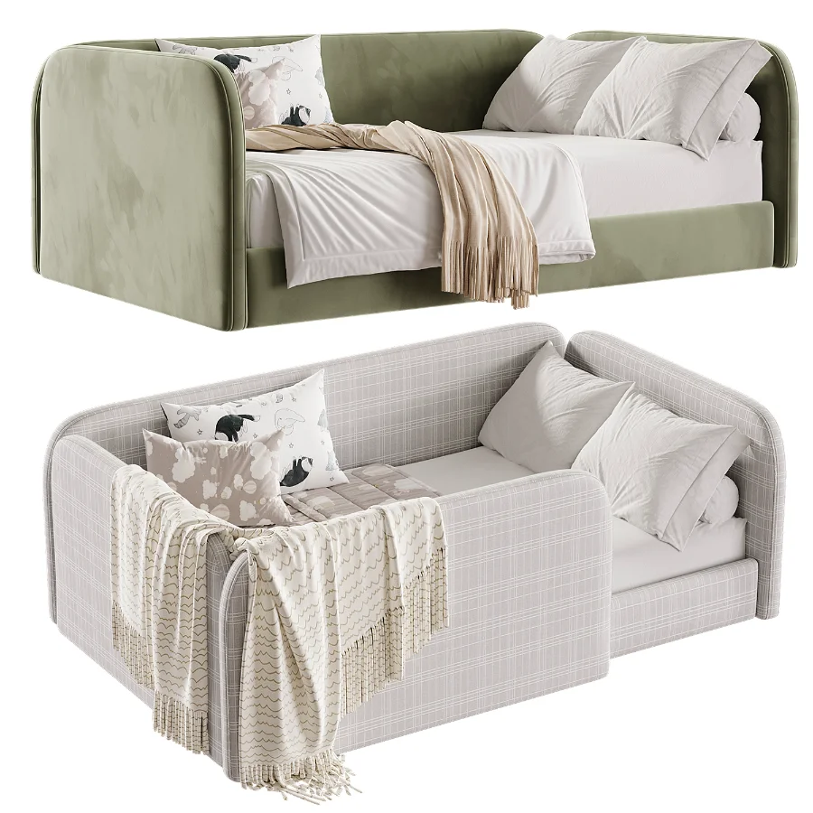 Montessori Upholstered Bed ALICANTE Image 3
