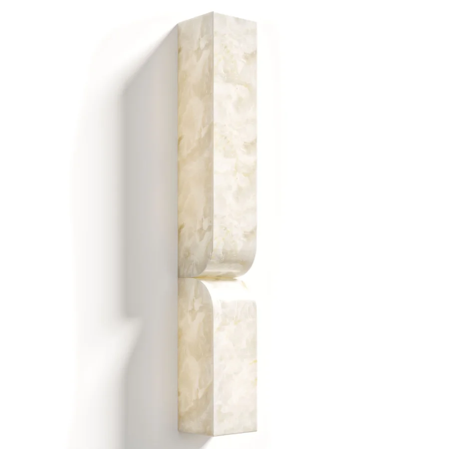 Cordoba 600 Bronze Vein Alabaster Wall Light Image 3
