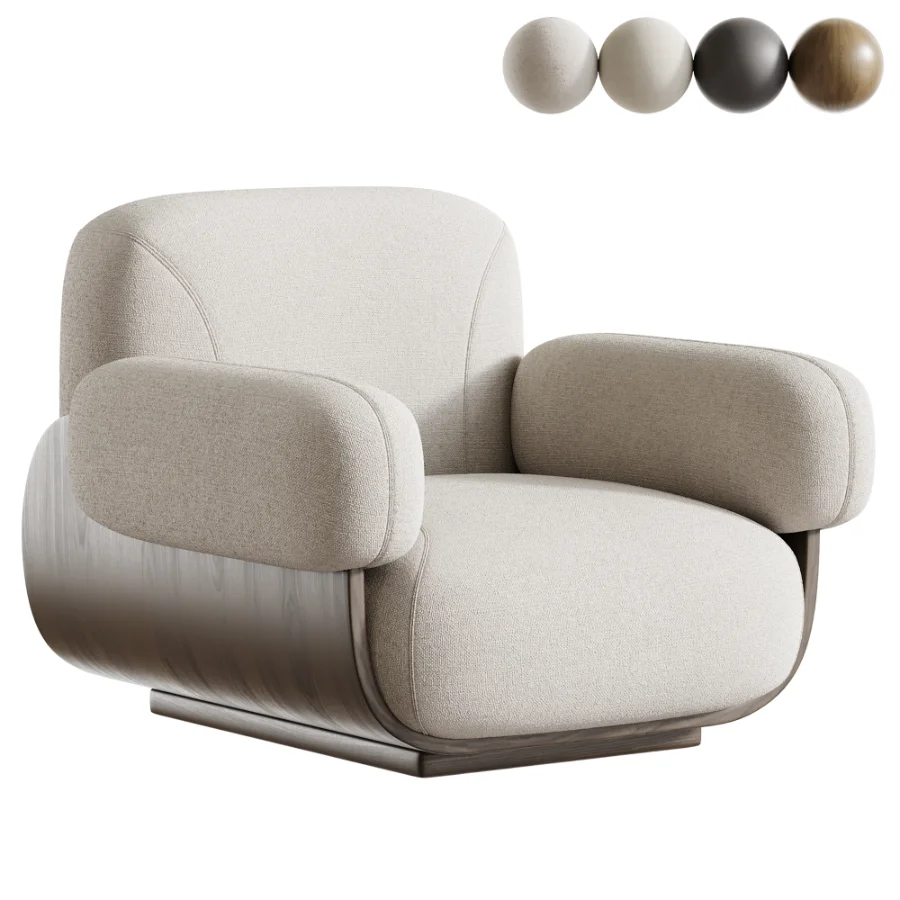Cannoli Lounge Chair Image 1