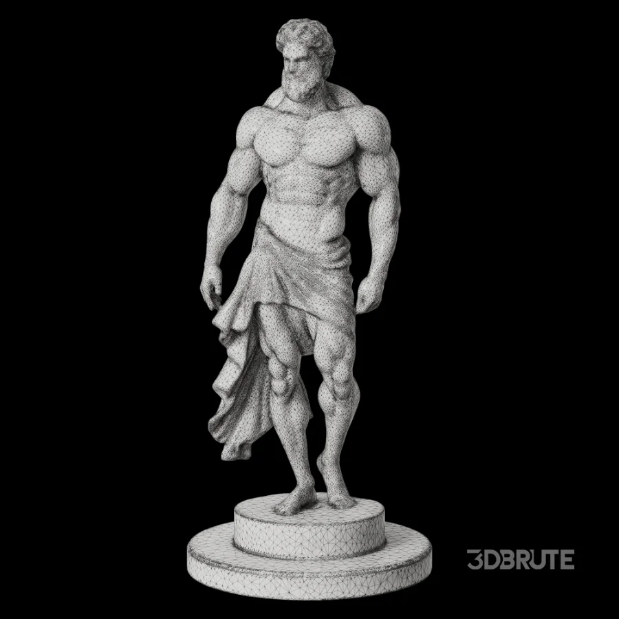 Zeus Classical Statue Image 5