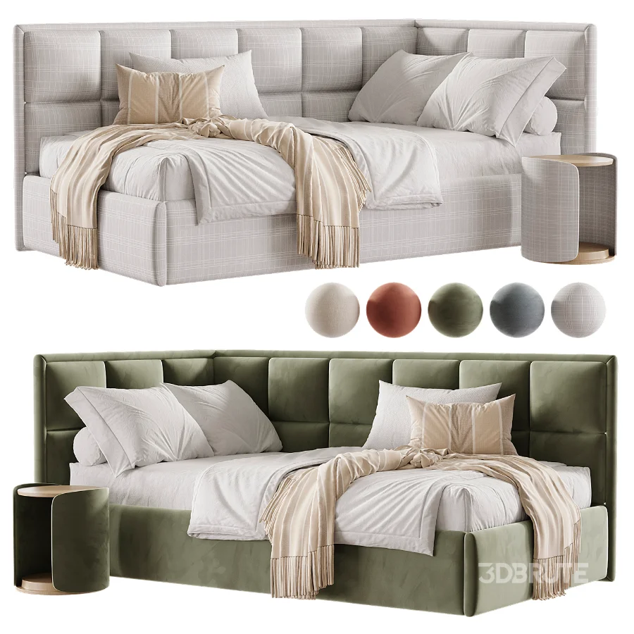 Childrens upholstered bed Image 1