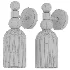 Alabaster Brass Wall Sconce - Thumbnail 6