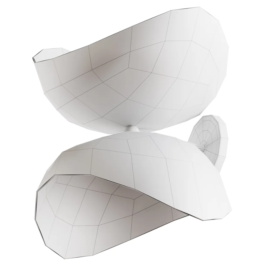 Elegant sculptural wall light Image 6