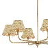Boho Rattan Chandelier - Thumbnail 3