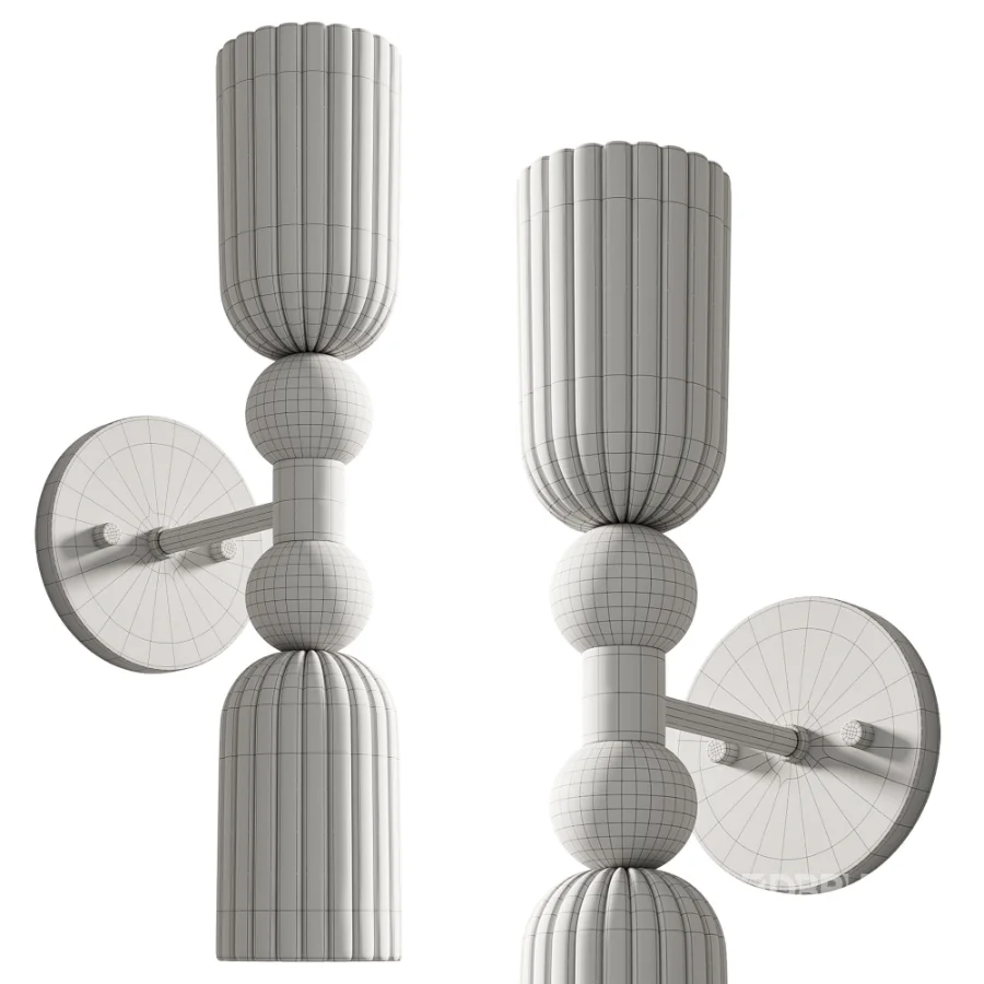 Luxurious wall lamp marble Image 2