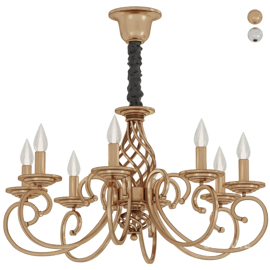 Dirksen Dimmable Empire Chandelier Image 1