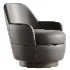 Jacques HIGH Armchair Swivel - Thumbnail 3