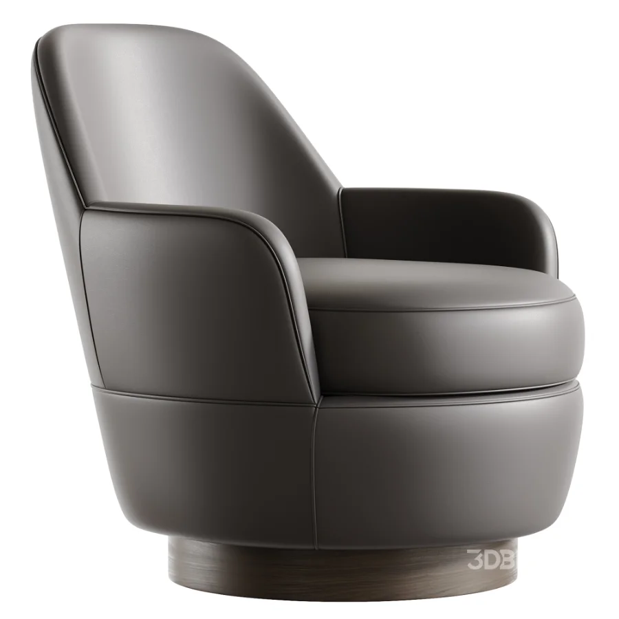 Jacques HIGH Armchair Swivel Image 3