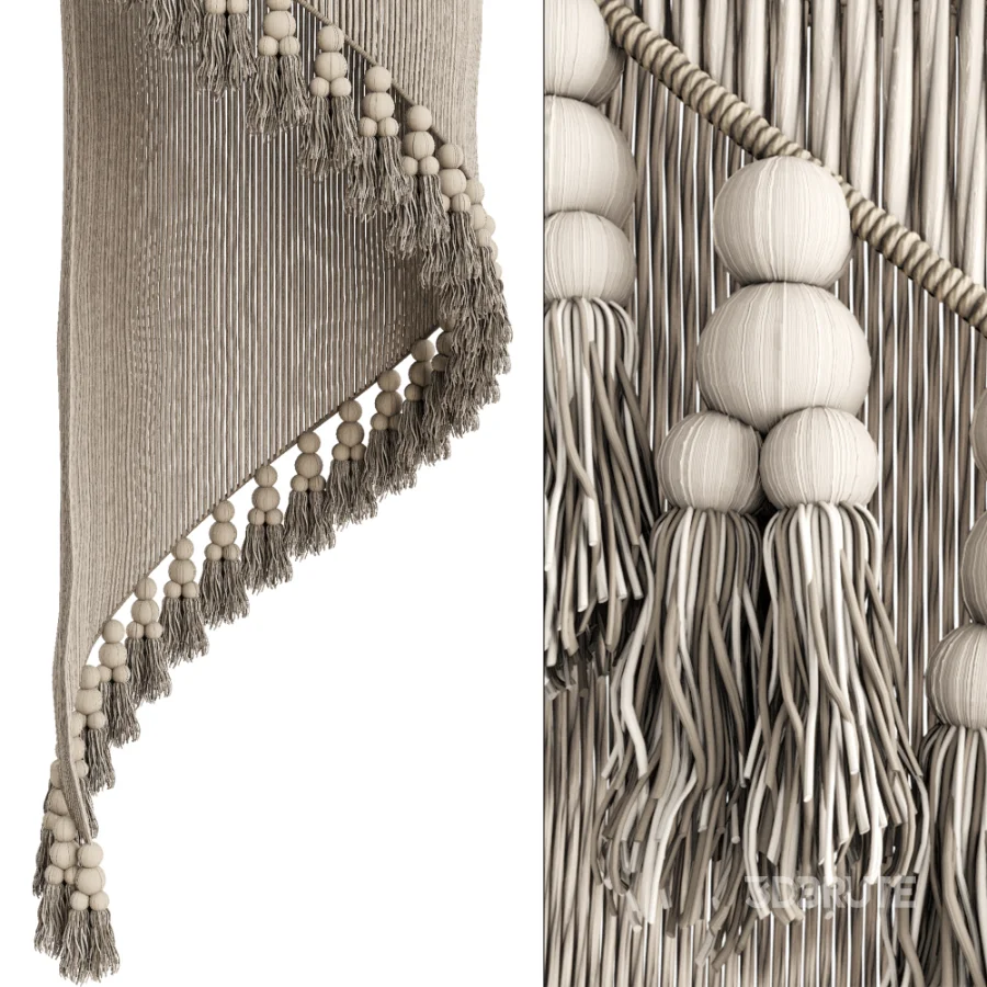 Macrame Pendant Lamp Image 1