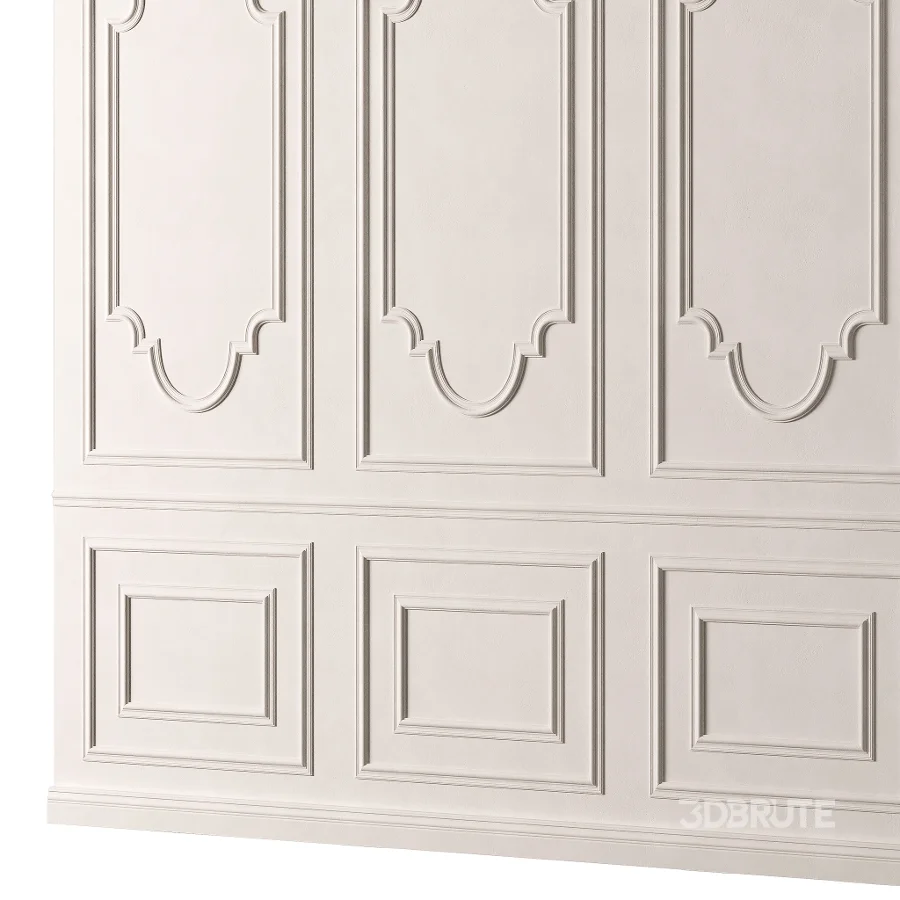 Classic 3D Wall Panel Elegant Design for Interior Decor 17 Image 3
