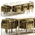 Garden Furniture Part 1 Table Садовая МебельCтол + Стулья - Thumbnail 5
